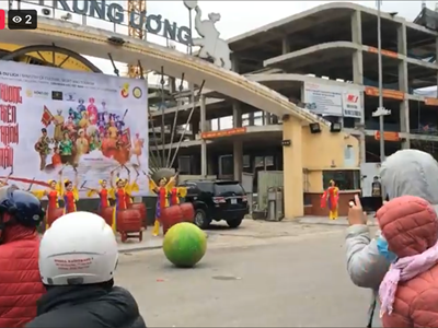 Cải lương phối hợp xiếc công diễn vở Thượng thiên Thánh mẫu