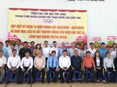 Trung tâm HLTT Quốc gia Cần Thơ kỷ niệm 15 năm thành lập