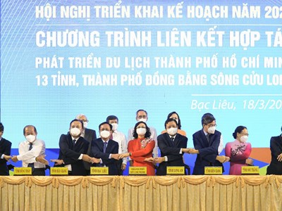 Liên kết phát triển du lịch giữa TP.HCM và 13 tỉnh, thành ĐBSCL: Mỗi địa phương phát huy một thế mạnh