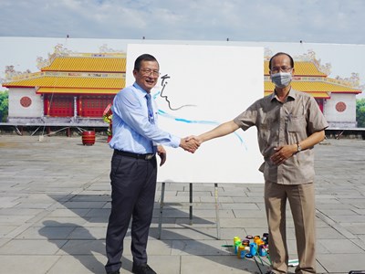 Khai mạc trại sáng tác "Mỹ thuật và di sản"