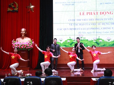 Bộ VHTTDL: Phát động Cuộc thi viết tiểu phẩm tuyên truyền về tác hại của thuốc lá