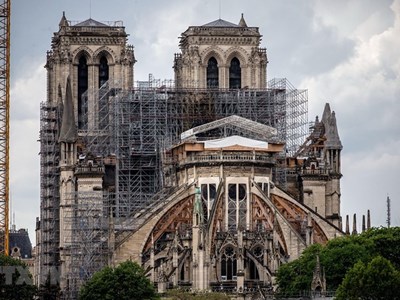 Nhà thờ Đức Bà Paris gần hồi sinh sau vụ hỏa hoạn cách đây 3 năm