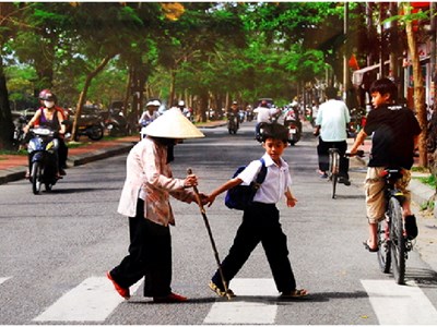 Ứng xử đẹp tạo nên văn hóa giao thông