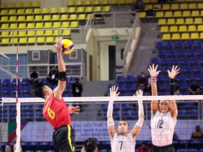 Thi đấu quả cảm, tuyển bóng chuyền nam Việt Nam vào chung kết SEA Games 31