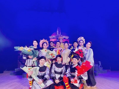 Nhà hát Tuồng Nguyễn Hiễn Dĩnh (Đà Nẵng) “gặt” nhiều giải tại liên hoan Tuồng và Dân ca kịch toàn quốc 2022