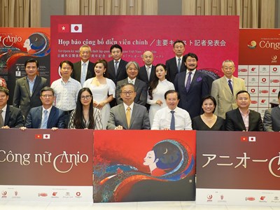 Vở opera “Công nữ Anio” hướng tới kỷ niệm 50 năm quan hệ Việt – Nhật