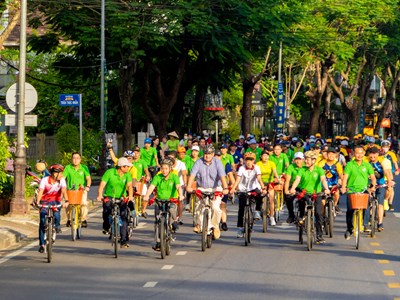 Khởi động Tuần lễ "Ta đi xe đạp"