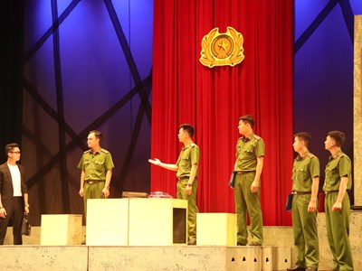 Hình tượng người chiến sĩ công an trên sân khấu