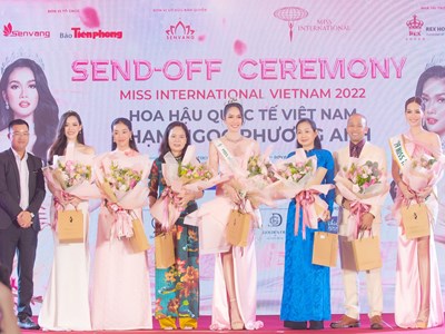 Á hậu Phương Anh đại diện Việt Nam đến với đấu trường Miss International 2022