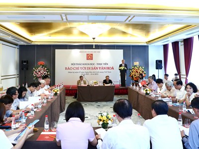 Báo chí đồng hành bảo vệ, phát huy giá trị di sản văn hóa