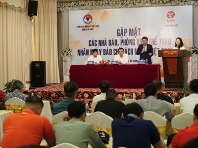 VFF, VPF gặp mặt báo chí nhân ngày 21.6