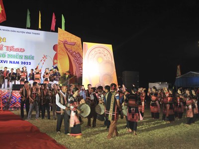 Tưng bừng Ngày hội VHTT các dân tộc thiểu số miền núi tỉnh Bình Định