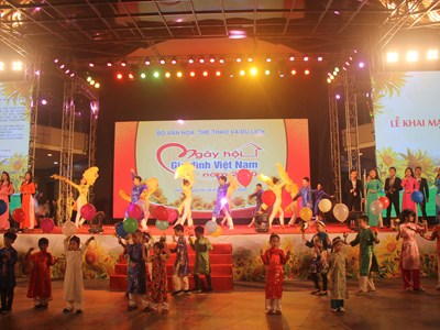 Sôi nổi các hoạt động ý nghĩa trong Ngày hội Gia đình Việt Nam 2022