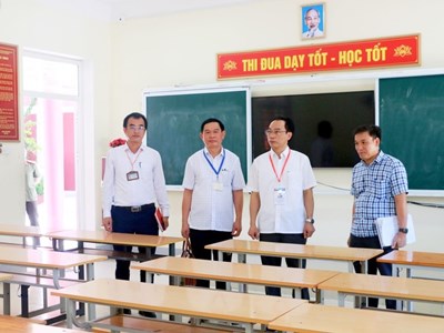 Nghệ An sẵn sàng cho kỳ thi tốt nghiệp THPT 2022