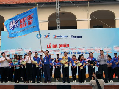 TP.HCM: Hơn 18.000 lượt sinh viên tình nguyện "Tiếp sức mùa thi”