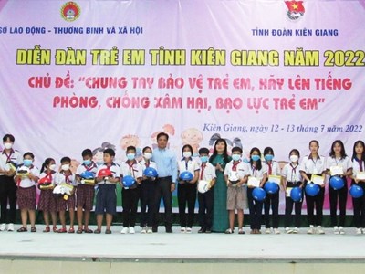 Kiên Giang chung tay bảo vệ trẻ em phòng, chống xâm hại trẻ em