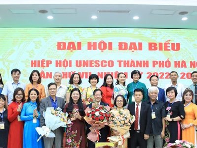 Ông Trương Minh Tiến được bầu làm Chủ tịch Hiệp hội UNESCO Hà Nội