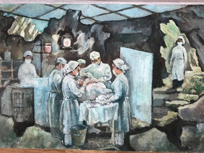 Quá khứ hào hùng trong triển lãm mỹ thuật “Còn mãi với thời gian”