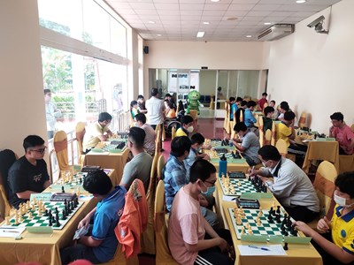 Khởi tranh Giải cờ vua Đại hội Thể dục Thể thao TP.HCM 2022