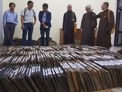 Di sản tư liệu mộc bản Phật giáo tại Huế đối mặt nhiều nguy cơ