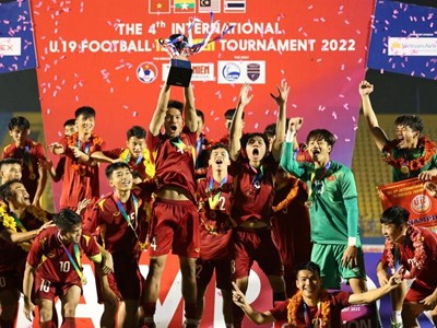 U19 Việt Nam vô địch giải quốc tế Bình Dương