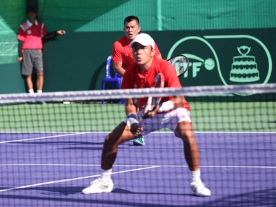 Tuyển quần vợt Việt Nam giành ngôi á quân tại Davis Cup nhóm III