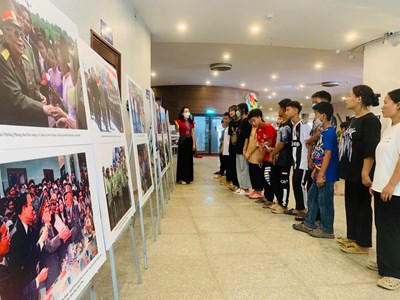 Triển lãm 'Dấu ấn của Đại tướng Võ Nguyên Giáp với Điện Biên Phủ'