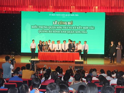 Ra mắt biểu trưng quận Sơn Trà, định hướng phát triển thành trung tâm du lịch biển