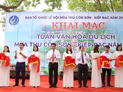 Khai mạc Tuần văn hoá du lịch mùa thu Côn Sơn - Kiếp Bạc