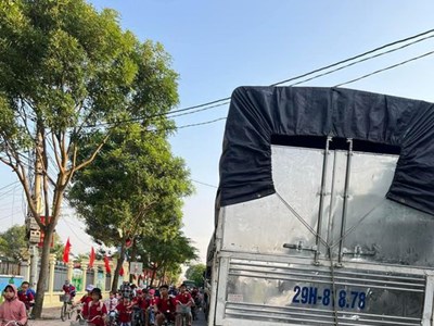 Đề phòng tai nạn cho trẻ khi tham gia giao thông