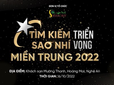 Cuộc thi "Tìm kiếm sao nhí triển vọng miền Trung 2022"