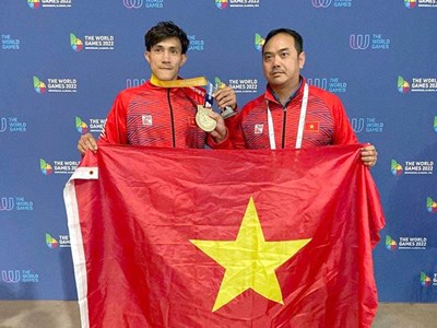 Nhà vô địch World Games môn Muay Nguyễn Trần Duy Nhất được vinh danh