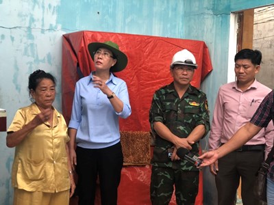 Quảng Ngãi tập trung khắc phục hậu quả sau bão số 4