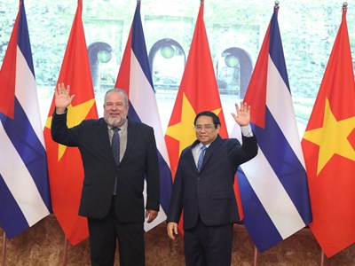 Thắt chặt quan hệ hữu nghị, đoàn kết thuỷ chung Việt Nam – Cuba