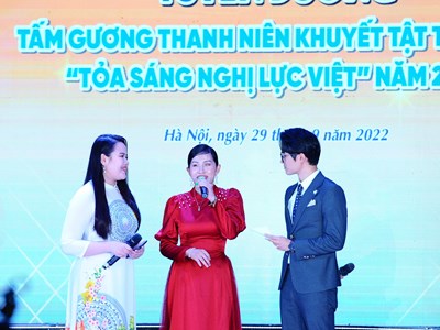 Tôn vinh 50 tấm gương thanh niên khuyết tật tiêu biểu