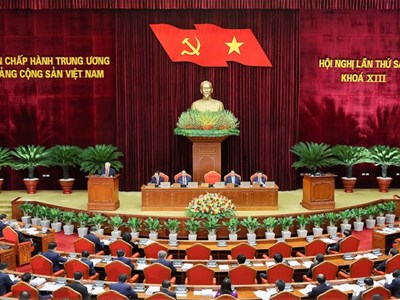 Khai mạc Hội nghị lần thứ sáu BCH Trung ương Đảng khóa XIII