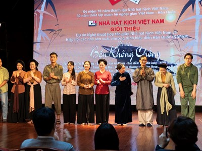 Tác phẩm “Bến không chồng” lên sân khấu kịch của Việt Nam và Hàn Quốc