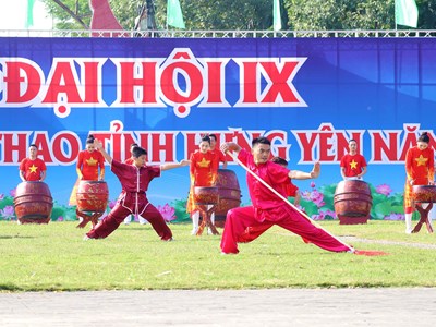 Khai mạc Đại hội TDTT tỉnh Hưng Yên