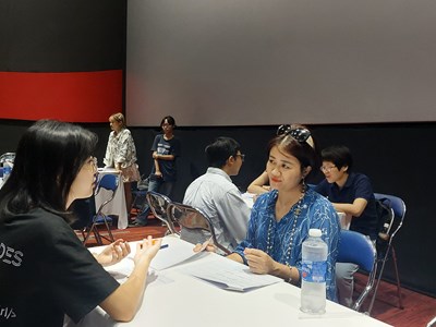 100 tình nguyện viên cho HANIFF VI