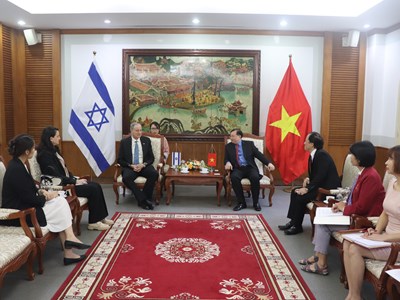 Tăng cường hoạt động giao lưu VHTTDL Việt Nam - Israel; Việt Nam – Hà Lan