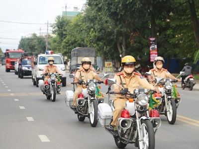 Quảng Ngãi: Ra quân mở đợt cao điểm tấn công trấn áp tội phạm, đảm bảo ANTT tết Nguyên đán Quý Mão 2023