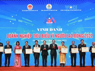 Nestlé Việt Nam được vinh danh “Doanh nghiệp tiêu biểu vì Người lao động”