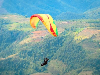 Khai mạc Giải Dù lượn đường trường PuTaLeng Việt Nam mở rộng