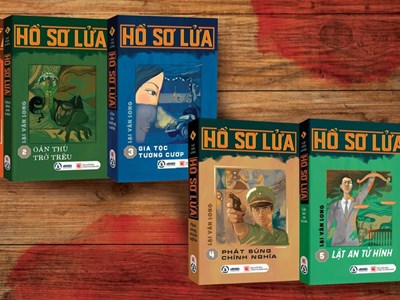 Ra mắt bộ tiểu thuyết "Hồ sơ lửa" dày 2.400 trang