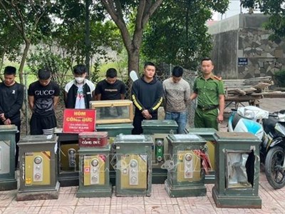 Bắt 6 đối tượng chuyên trộm cắp tài sản ở đền, chùa tại Nghệ An, Hà Tĩnh