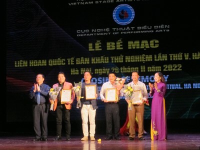 Bế mạc Liên hoan quốc tế Sân khấu thử nghiệm lần thứ V