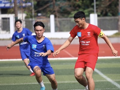 Gần 2.000 cầu thủ tham dự Giải bóng đá học sinh THPT Hà Nội - An ninh Thủ đô