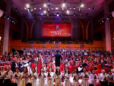 Lễ hội âm nhạc Giáng sinh nhiều màu sắc