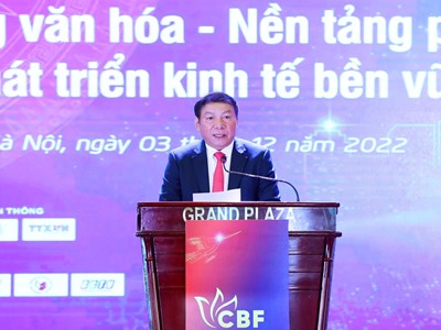 Diễn đàn “Văn hóa với Doanh nghiệp” năm 2022, Bộ trưởng Nguyễn Văn Hùng: Chiều sâu văn hóa giúp doanh nghiệp không đơn thuần chạy theo lợi nhuận