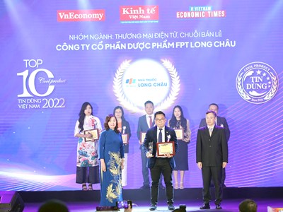 FPT Long Châu được vinh danh “Top 10 Tin dùng Việt Nam 2022”